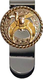 Shriner Scimitar and Crescent Money Clip