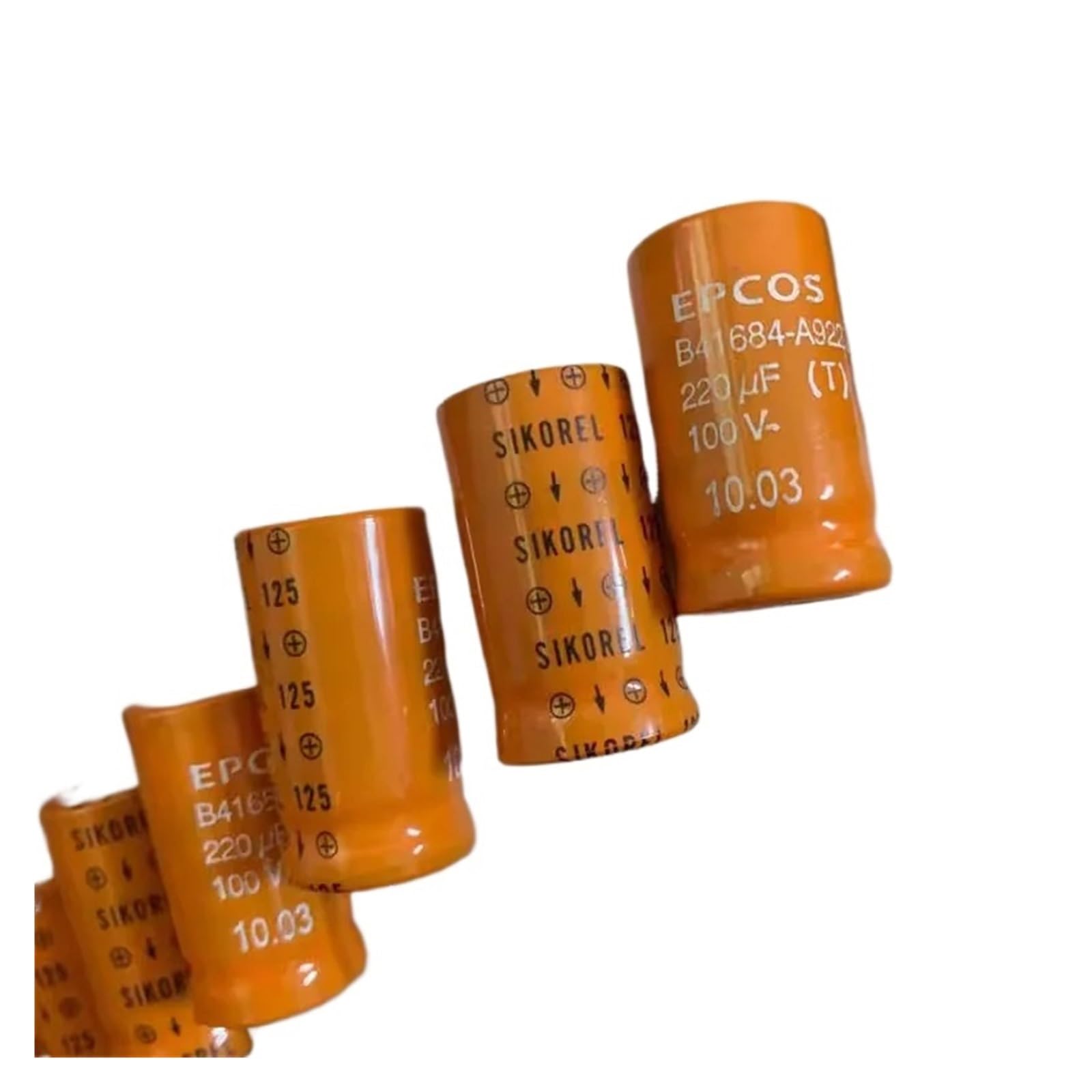 BALYDLUL 2PCS LL 220UF 100V tube amplifierv filter electrolytic capacitor