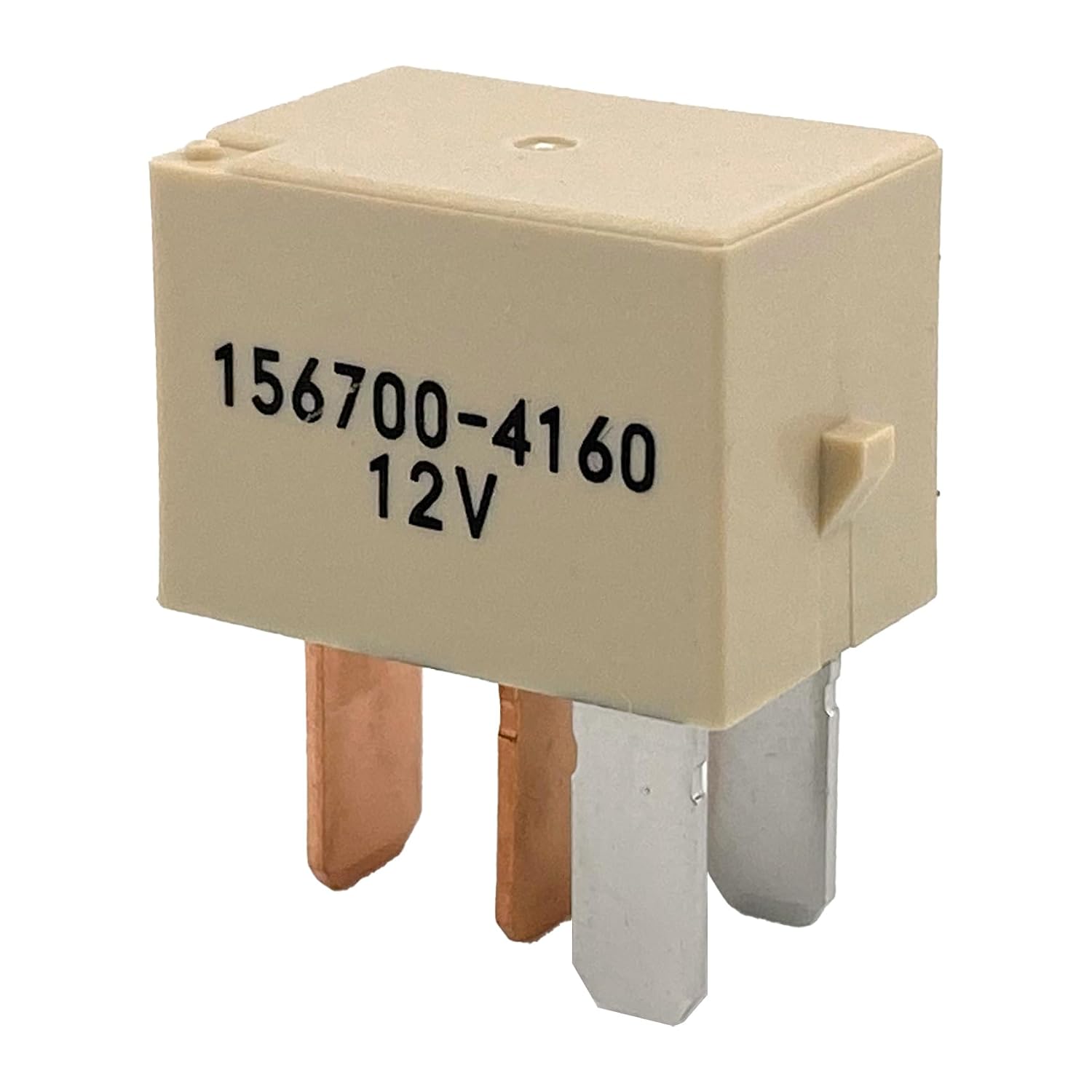 3-Pack 156700-4160 Relay 12V 30A 4-Pin SPST - Compatible with Various Automotive Applications for Electrical Systems Such as Lighting and Accessories
