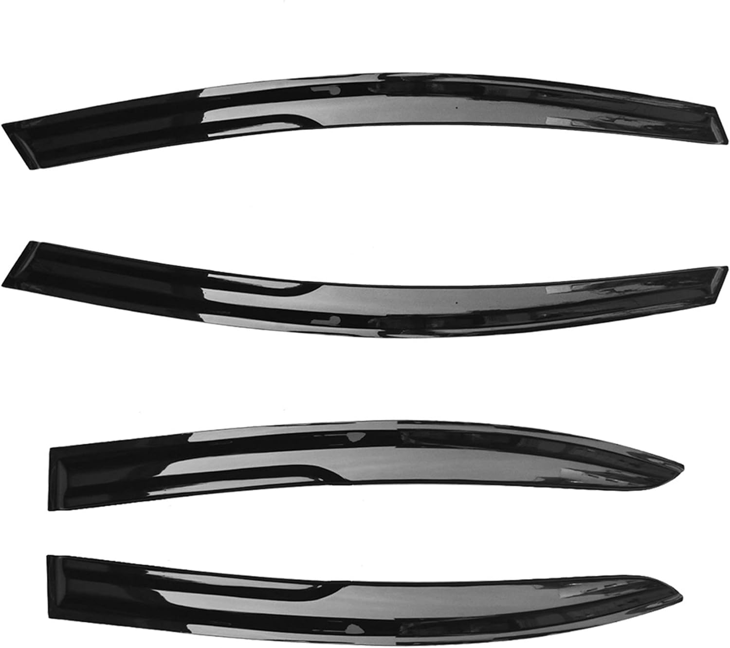 GXYWADY 4 X Side Window Visor Vent Rain Guard Deflector Replacement for Honda Civic Sedan 2006 2007 2008 2009 2010 2011