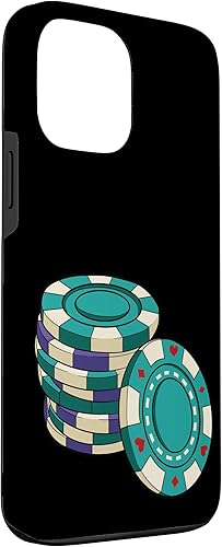 Miniatura 3 de iPhone 13 Pro Max Poker Chips I Texas Holdem Casino Cards Poker Case Poker Case
