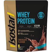 ISOSTAR   Whey Protein Schokolade   Milchproteinpulver f r proteinreiche Getr nke nach dem Training & zum Muskelaufbau   570 g