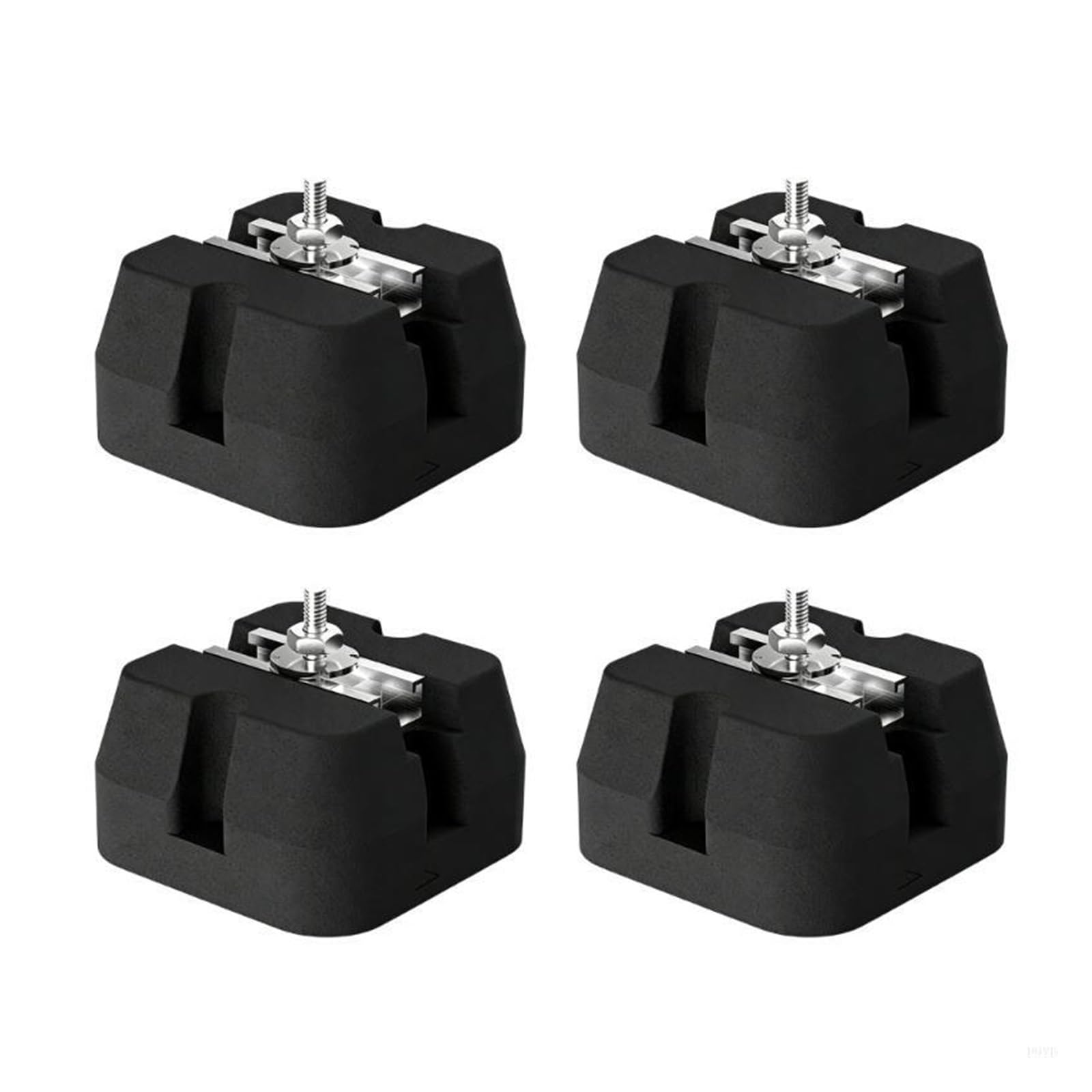 Rtiyellqb Ktjzd 150 6 4Pcs Air Conditioner Outdoor Unit Shock Absorption Rubber Pad(Ktjzd 150 6)