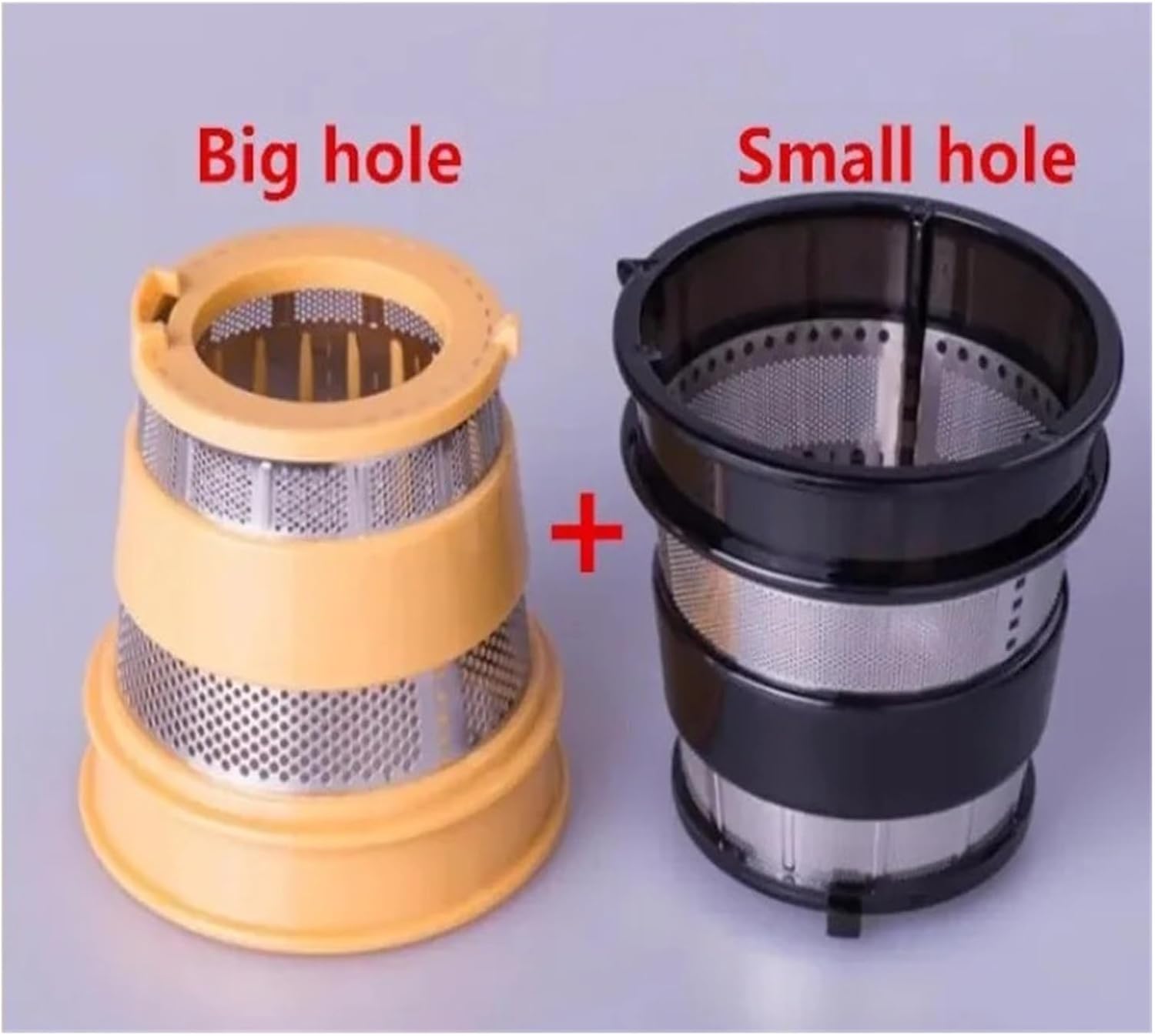 2pcs，Compatible For Hurom，Slow Juicer Machine Replacement Spare Parts Filter，Compatible For Hurom，Juice Extractor HU-500DG HU-100PLUS HU-200PLUS 400PLUS