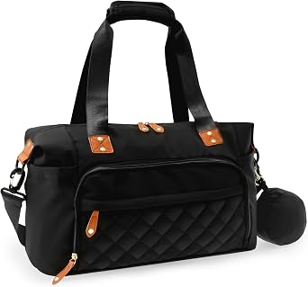 Diaper Bag Tote, Diaper Baby Bags with Pacifier Case, Large Capacity Travel Waterproof Mommy Maternity Travel Baby Tote for Mom and Dad