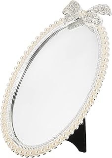 Mipcase Espejo de tocador de escritorio con s...