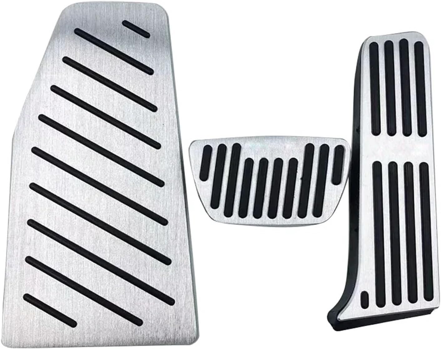 Pedal Pads Compatible For Toyota RAV4 XA50 Hybrid 2019 2020 2021 2022 2023 2024 Car Accelerator Gas Brake Pedals Footrest Pedal Cover Non-Slip Pads(3pcs Black)