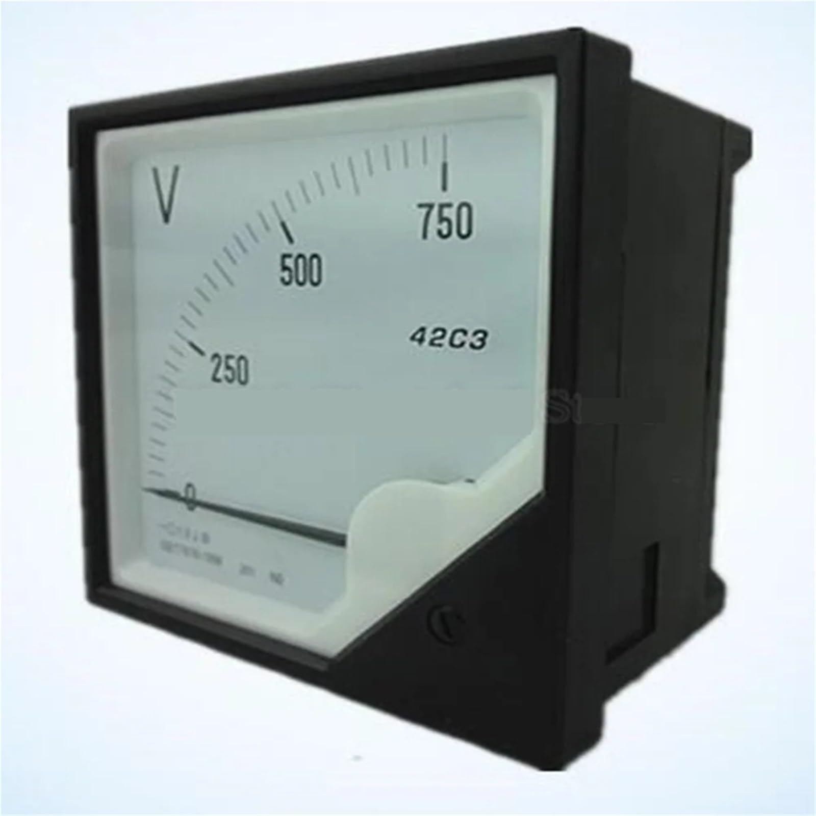 Woltomierz wskazujący 42C3 / 42Ll6-V DC 100 V, 150 V, 200 V, 250 V, 300 V, 400 V, 450 V, 500 V, 600 V, 750 V
