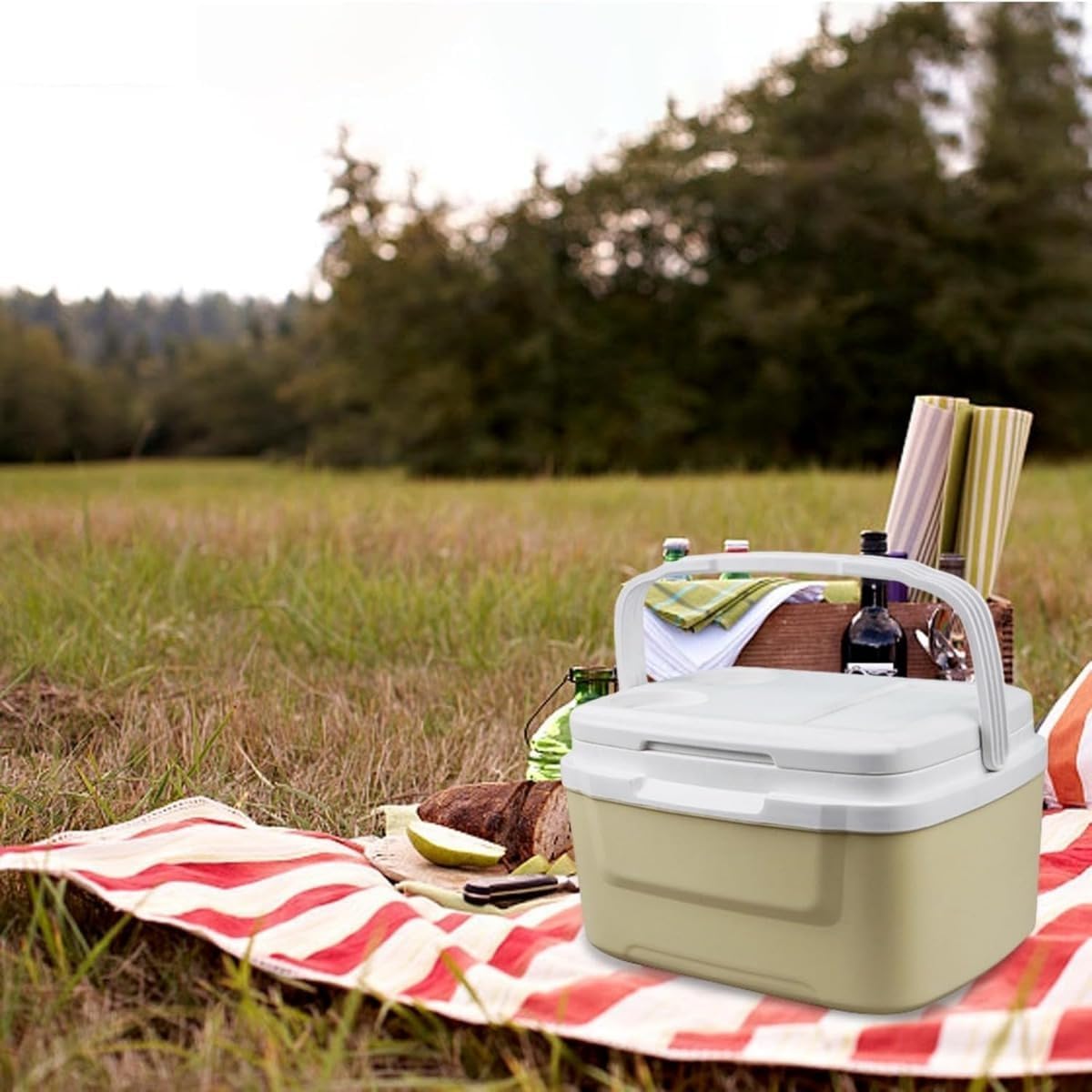 クーラーボックス 小型 8L 冷蔵ボックス 保冷バッグ 3層断熱 保冷 保温 防水 軽量 クーラー クーラーバッグ ランチバッグ 携