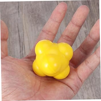 HANABASS Hexagonal Agility Ball for Speed and Hand-Eye Coordination