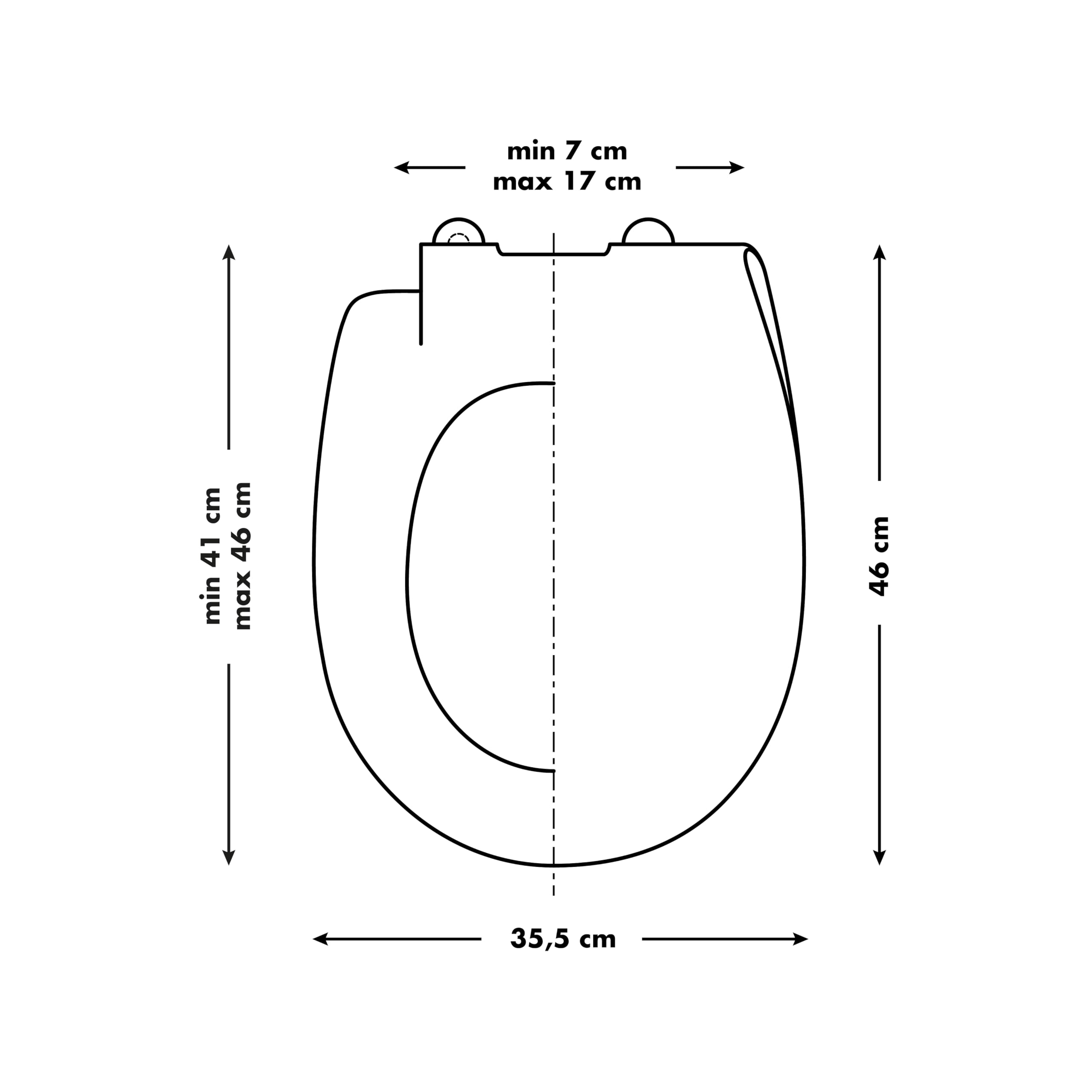 TATAY Abattant WC Universel Compatible Modèle Victoria | Descente Amortie | Retrait Facile pour Nettoyage Profond | Antibactérien | Fabriqué en Espagne | Forme Ovale - Modèle Flat - Blanc