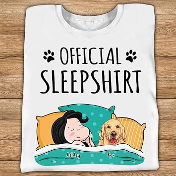 Pet Sleep Shirt Custom 