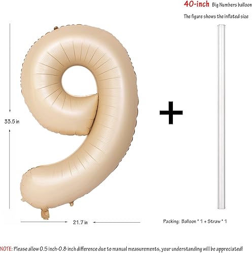 Vista 101 de 40" Macaron purple Number Balloons Helium Foil Mylar Balloon Birthday Party banquet Decoration 9