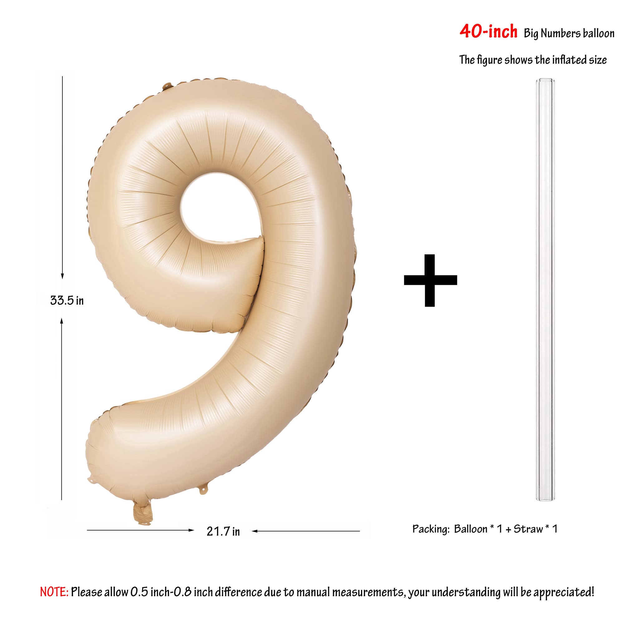 Red 0 balloon 40 Inch Giant Helium Foil Number 0 to 9 Red Balloon Birthday Wedding Party Digital Decorations (Number 0) — view 515