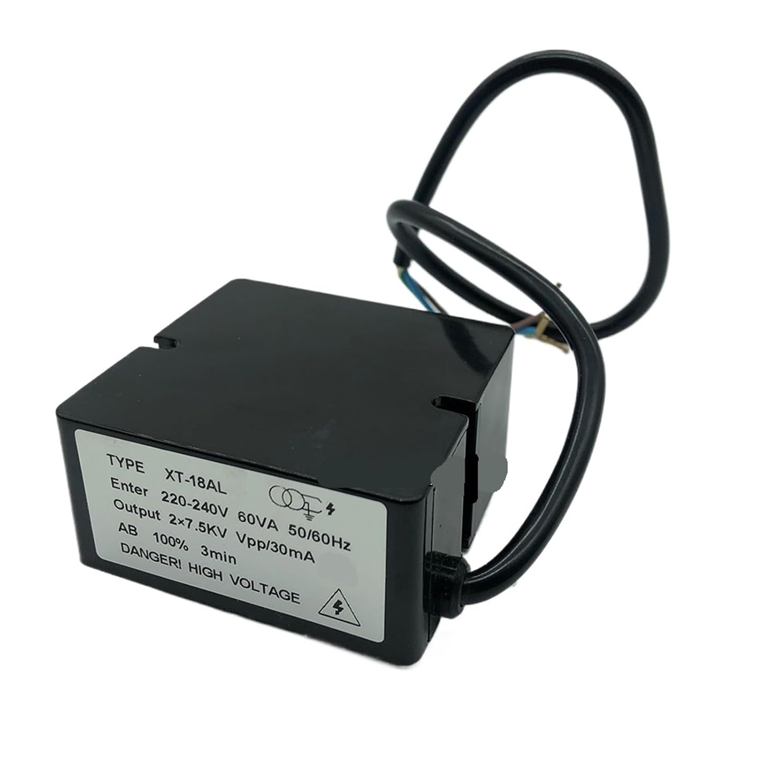 Large Conjoined Ignition Needle 1 Meter High Tension Wire Set of Combustion System Accessories Burner Pulse Ignition