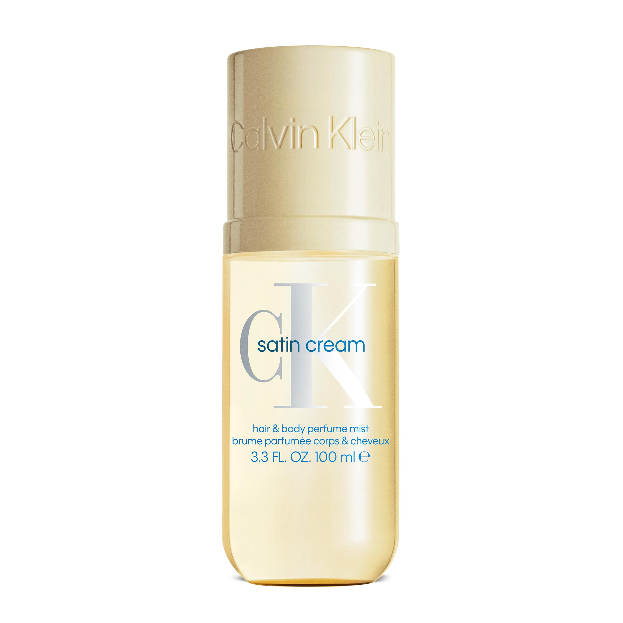 Calvin Klein Unisex Hair & Body Perfume Mist in Silky Coconut, Nude Vanilla, Sheer Peach, Cotton Musk, Smooth Berry and Satin Cream