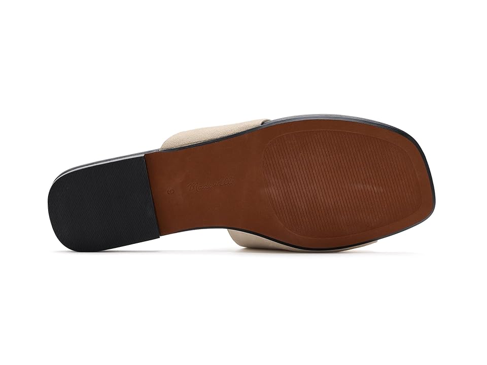 Madewell The Maycie Toe Loop Slide Sandal In Neutral