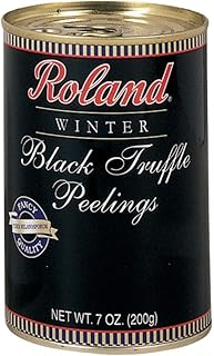 Roland Foods Himalayan Black Truffle Peelings, Specialty Imported Food, 7 Ounce Can, Pack of 1