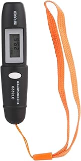 Infrared Thermometer Auto Shutdown Ir Temperature Measuring Digital LCD Display Non-Contact Mini Infrared（ - 50℃ ~ 220℃ Or - 58℉ ~ 423 ℉ ）Measuring High Temperature