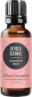 Edens Garden Detox & Cleanse Essential Oil Blend- 100% Pure Premium Grade, Undiluted, Natural, Therapeutic, Aromatherapy, The Best for Skin, Humidifiers, Kid Safe 30 ml (1 fl oz)