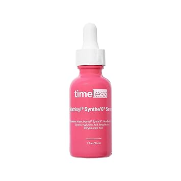 Timeless Skin Care Matrixyl Synthe6 Serum - Face Serum for Skin Care - with Hyaluronic Acid for Hydration - 1 oz