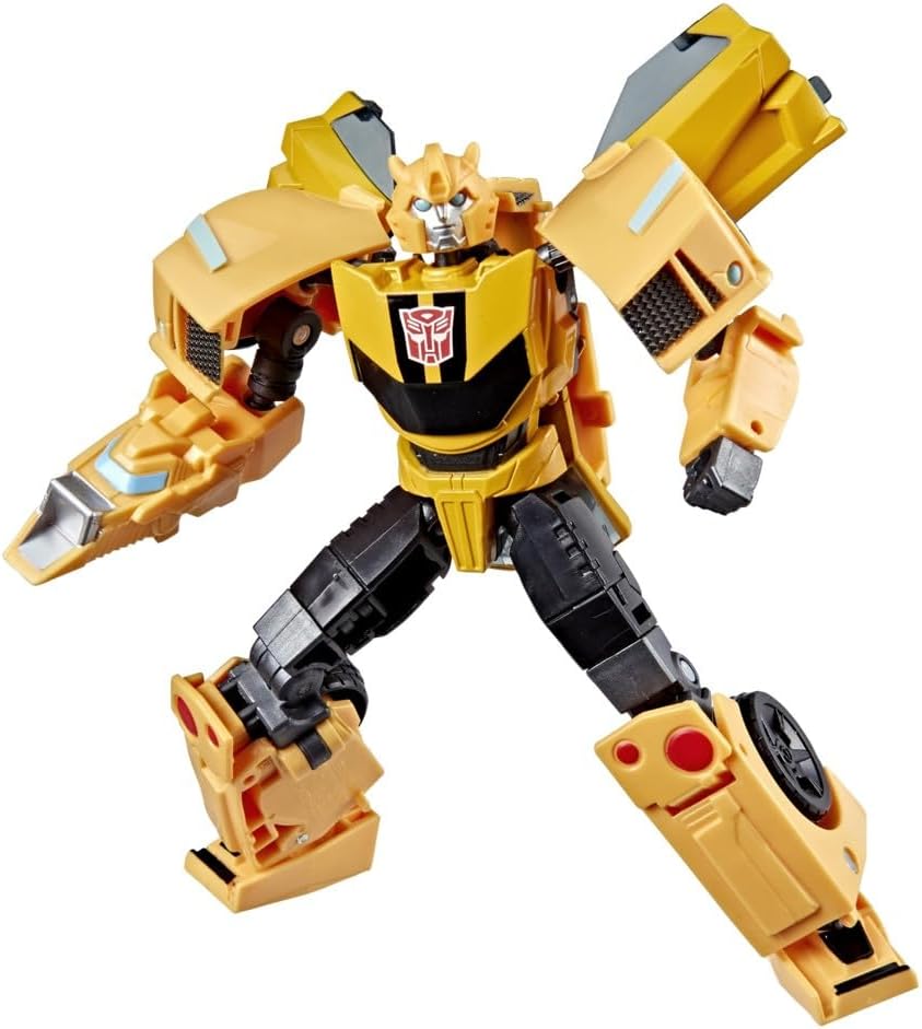 Toys EarthSpark Deluxe Class Bumblebee Action Figure, 5-Inch, Robot Toys for Kids Ages 6 and Up