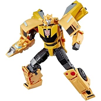 Transformers Toy EarthSpark Deluxe Class Bumblebee 12.5 cm Action Figure Robot Toy for Children from 6