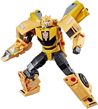 Transformers Toys EarthSpark Deluxe Class Bumblebee Action Figure, 5-Inch, Robot Toys for Kids Ages 6 and Up