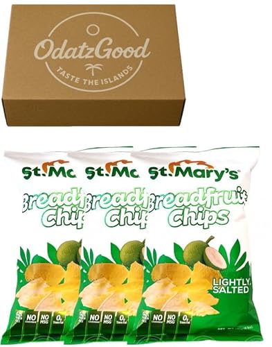 St. Maryâ€™s Breadfruit Chips 4.9oz (140g) 3-Pack â€“ Curated & Packaged by ODatzGood