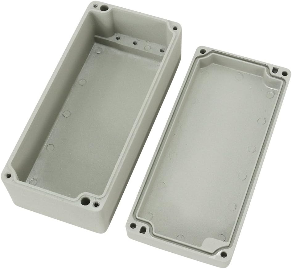 6.9"x3.2"x2.2"(175mmx80mmx56mm) Aluminum Transmission Junction Box Universal Electric Project Enclosure
