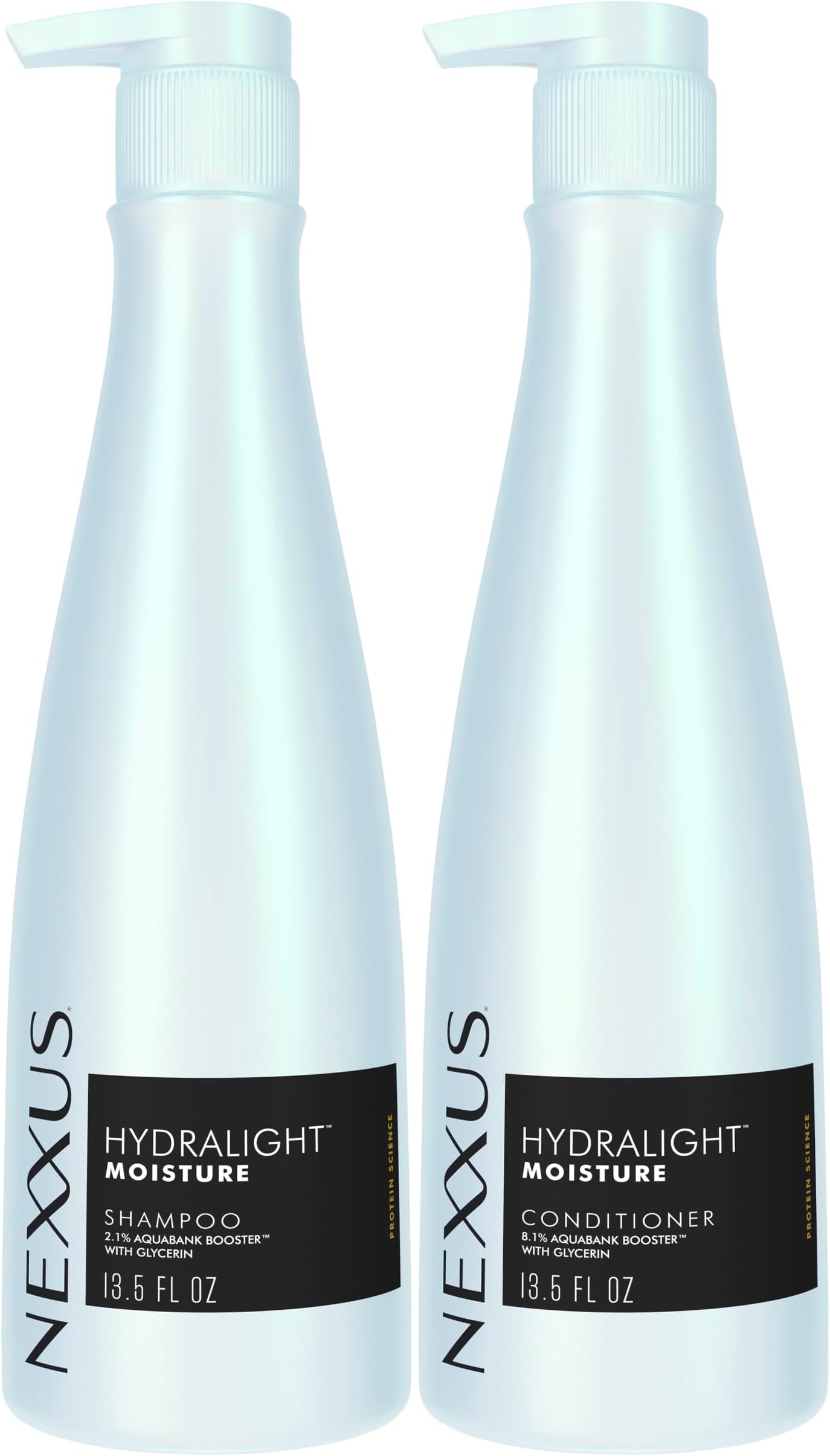 Nexxus Shampoo and Conditioner Hydra-Light 2 Count for Oily Hair Hair Care System Formulated With Proteinfusion Blend 13.5 oz