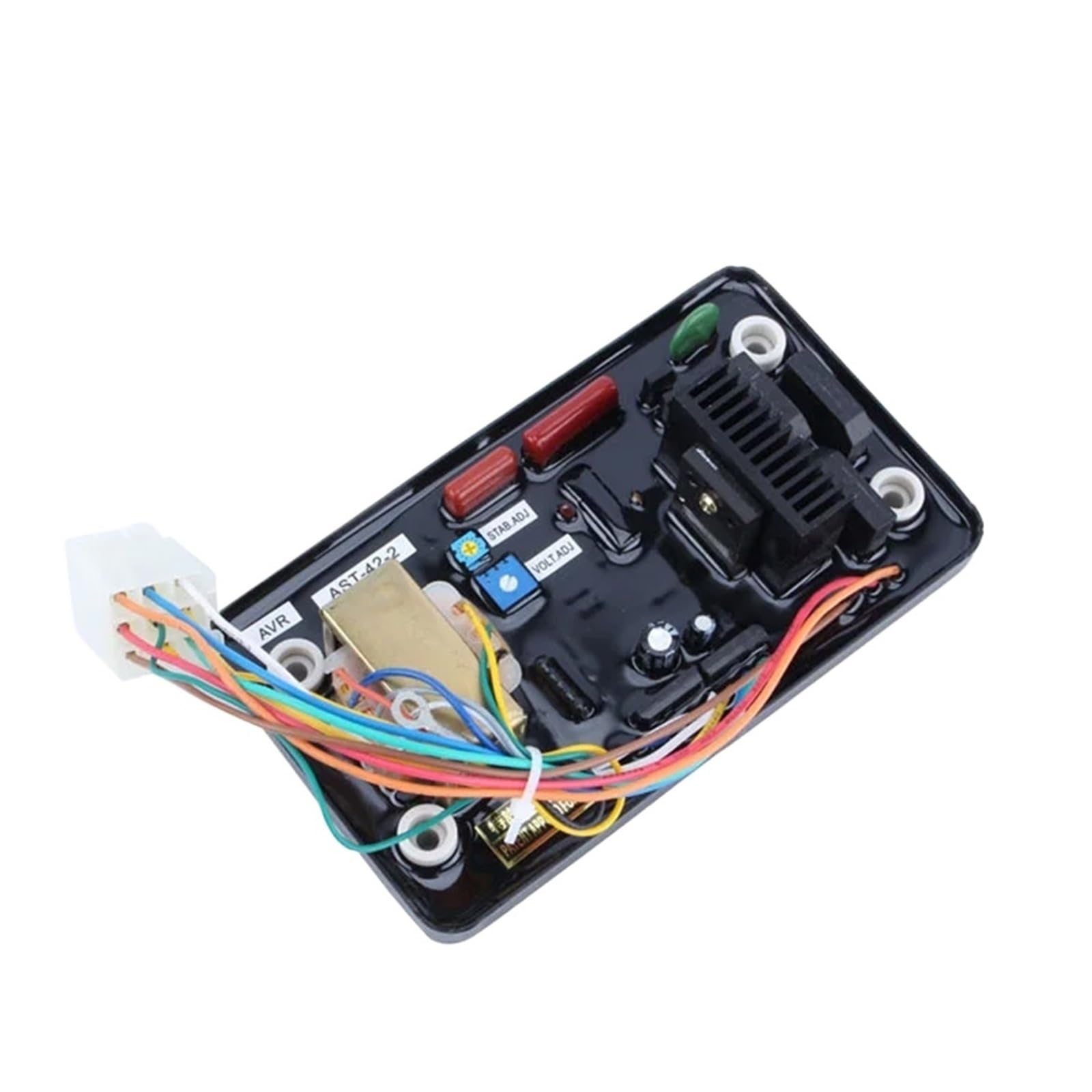 Stabilizator napięcia AVR Regulator napięcia AVR ATS-42-2 zastępuje moduł regulatora napięcia generatora, agregatu prądotwórczego Diesla