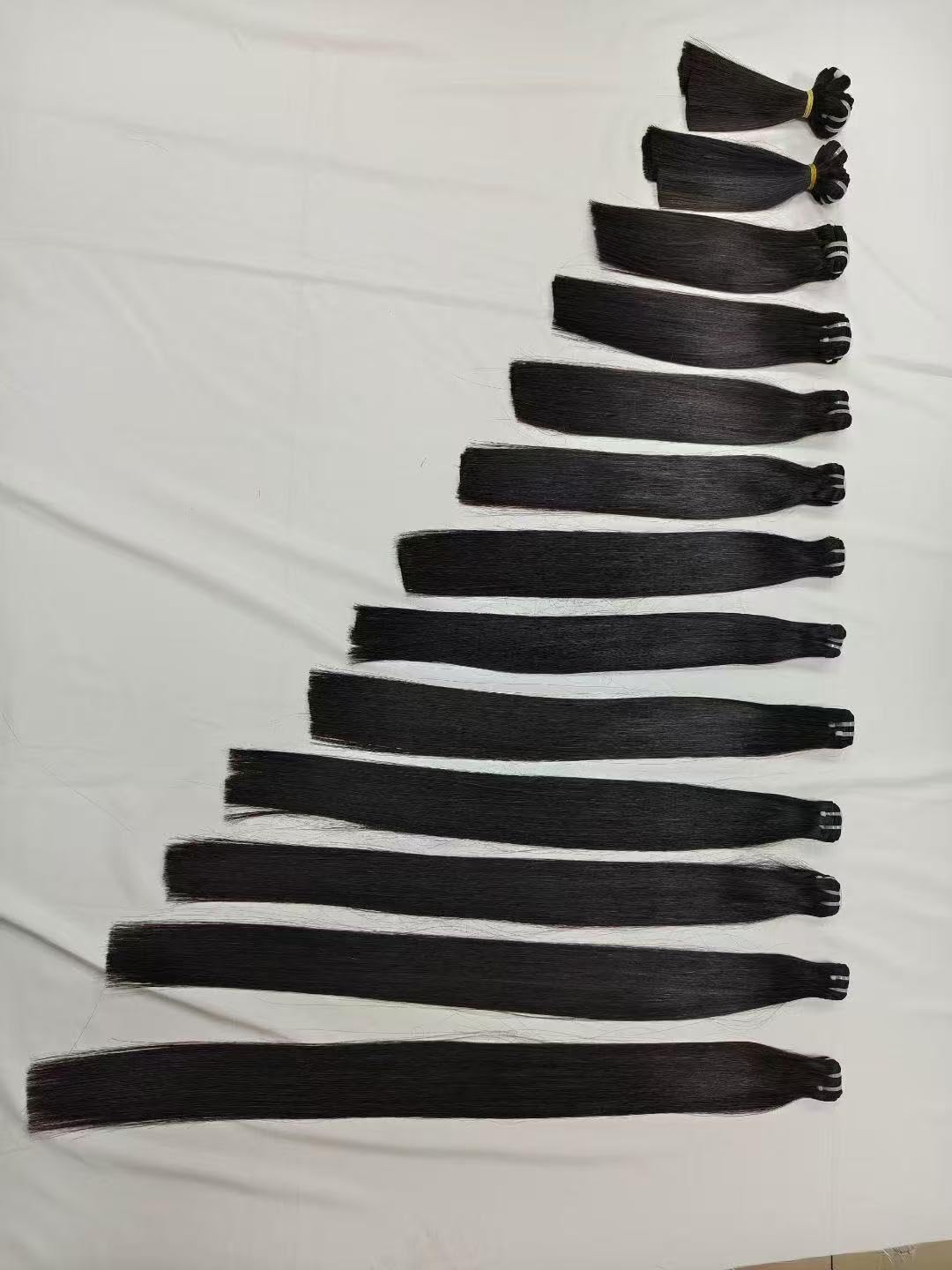 12A Human Hair Bundles 10 12 14 Inch 3 Straight Bundles Human Hair 100% Unprocessed Brazilian Remy Virgin Hair Extensions Raw Quick Weave Sew In Glossy Billion Hair Bundles Natural Black