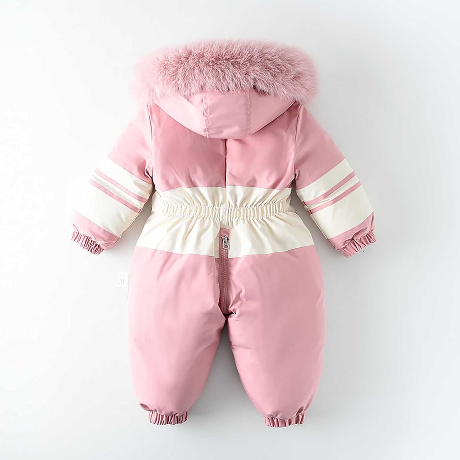 Toddler Snowsuit Boys Girls One Piece Ski Suit Fleece Thick Insulated Winter Coat 2025 Fashion Outdoor Sport Jumpsuit