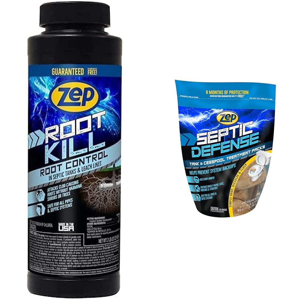 Zep Root Kill, Granular Formula + Septic Defense System