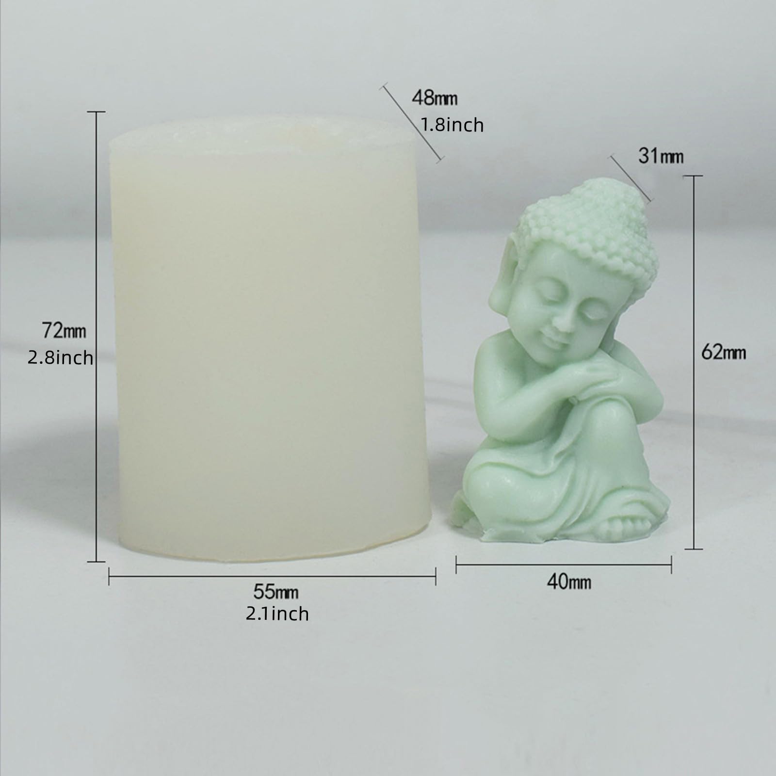 Moule En Silicone * 3D Pour Décoration En Plâtre, Pâtisserie * Et Fabrication De Bougies D'aromathérapie - Moule * Sur Le Thème Du * De Dessin