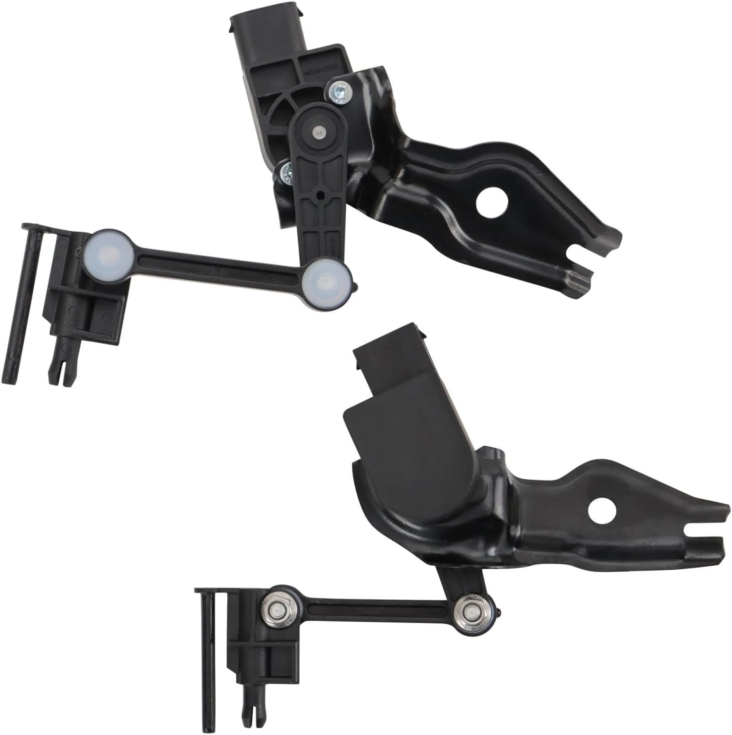 TRQ Ride Leveling Height Sensor Driver & Passenger Side Compatible with 2007-2015 Audi Q7 2003-2010 Porsche Cayenne 2004-2010 Volkswagen Touareg