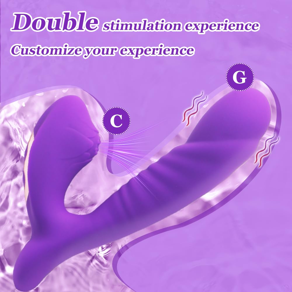 Vibrador de Clítoris con Lengua Lamedora, Juguete Sexual para Mujer, Estimulador Clitoral Oral Recargable, Ideal para Masturbación Femenina y Parejas