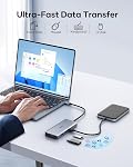 Docking Station for Laptop Dual Monitor, 8 in 1 USB C hub Triple Display Adapter 4k Dual HDMI,4K DP,VGA(1080P), 3 USB 2.0, 100W PD,Laptop Docking Station for Dell/HP/Surface Laptops‌