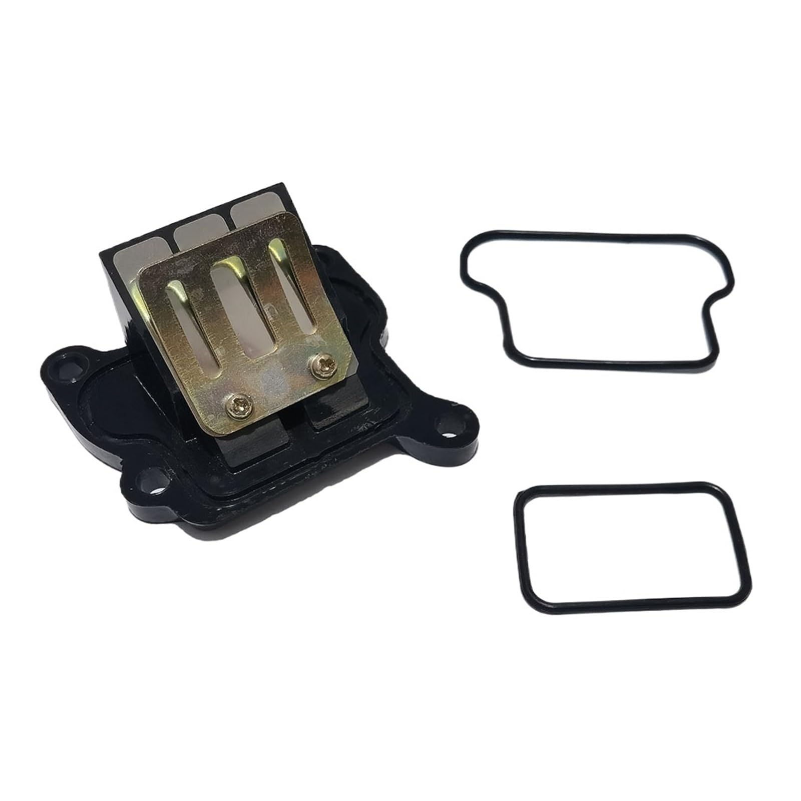 Reed Valve Block with Petals Membran Assy Fit for Suzuki AD50 AG50 AG60 SJ50 ZZ50 Motorcycle Reed Valve Carburetor Reed Valve