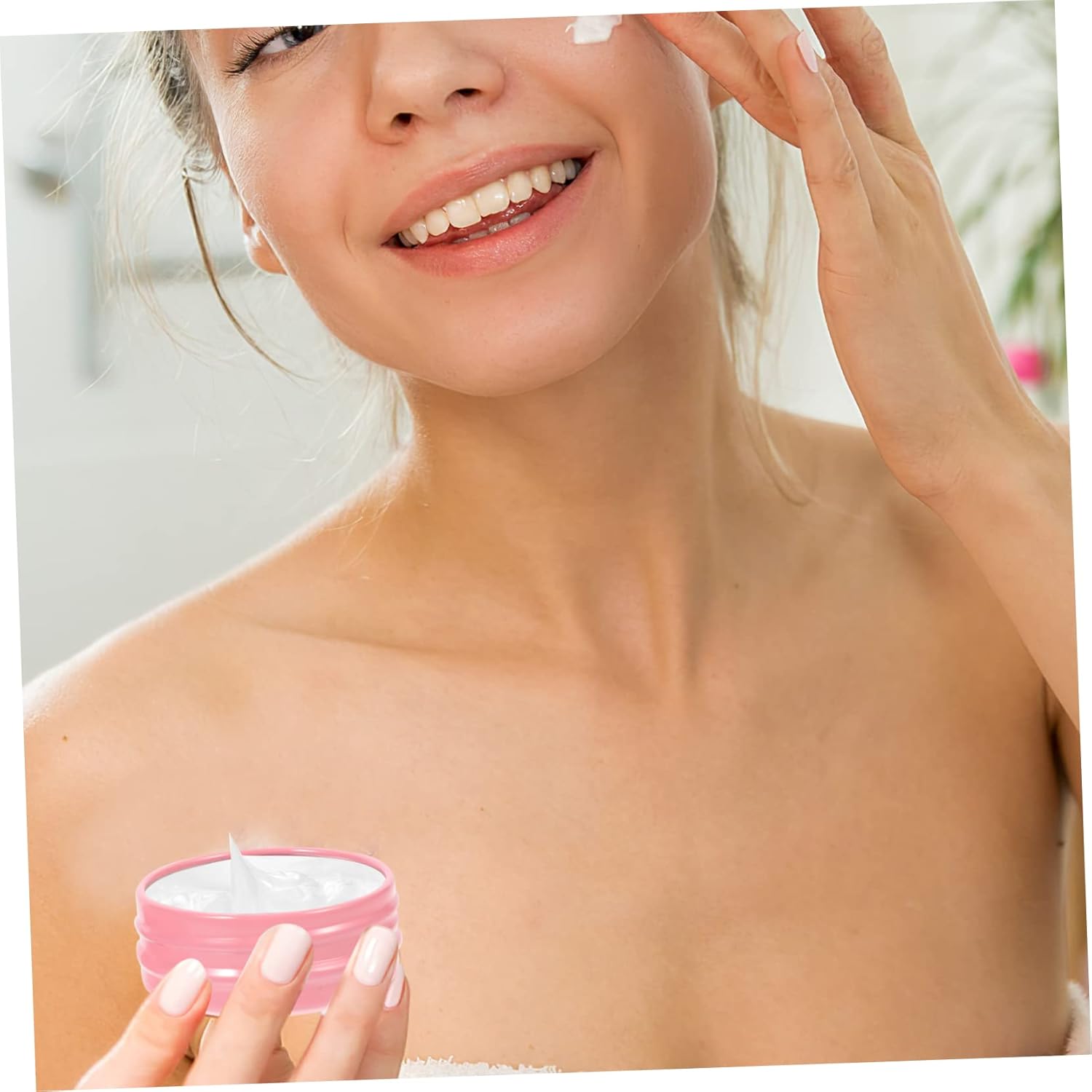 72pcs Aluminum Round Tins Containers Screw Lids Small Empty Jars for Candle Making Scented Crafts and Home Storage