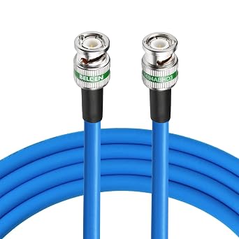 Superbat 3G/6G/12G SDI Cable 100ft Belden 1694A, BNC Cable 75 Ohm + Spool for 4K/6K Video Transfer Recorder HDTV Upgrades Frame Synchronizer