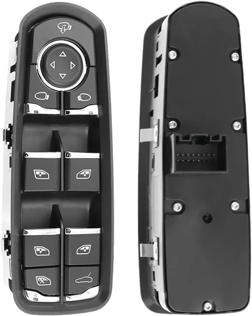 7PP959858AEDML 7PP959858RDML 7PP959858MDML Front Left Power Window Switch Button Fit for Cayenne 2011-2017 Good(7PP959858MDML)