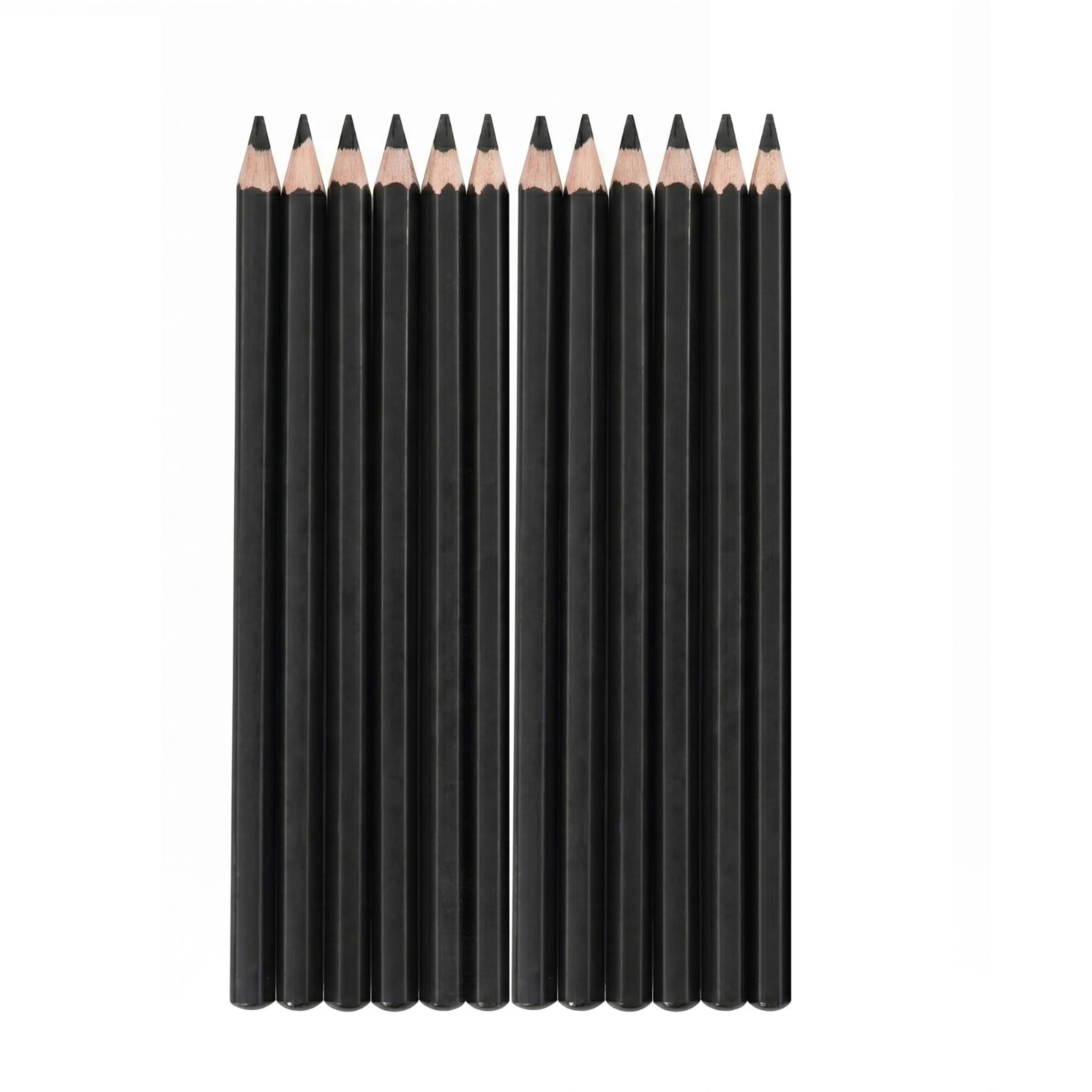 YSAMAX Set Of 3 Charcoal Drawing Pencils, Sketching, Shading & Creating Various Tones And Shades For Versatile Drawing, Sturdy Drawing Pencils, Suitable For Artists Of All Levels (3 Pack)