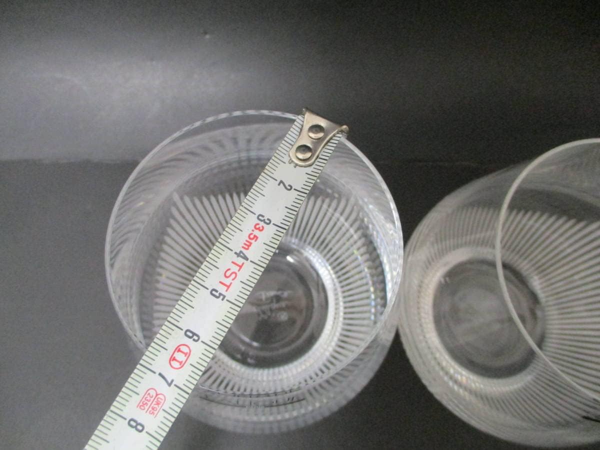 ラリック グラス ○ 100ポイント ロックグラス ワインタンブラー 卵型