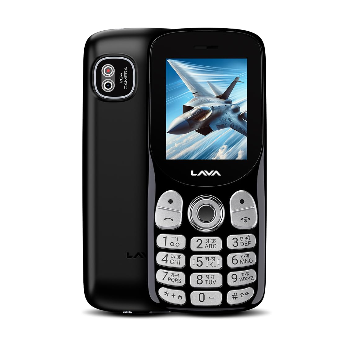 Lava A1 Tejas Dual SIM Keypad Phone with 2'' Big Display | Long-Lasting AI Battery | Vibration Alert | FM Radio & MP3 Player | Military-Grade Durability – Black-picture-47