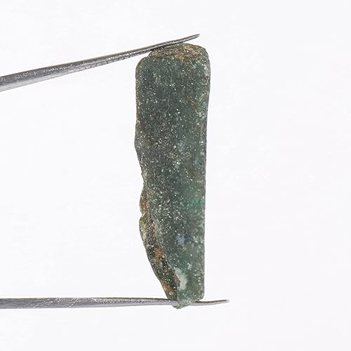 Vista 3 de Gemhub Piedra en bruto de jade verde 100% natural para pulir, pulir, envolver alambre 49.05 ct