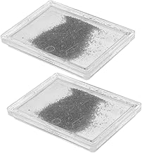 Homoyoyo 2pieces Educational Iron Filings Magnetic Iron Powder Box Ferrous Powder for Electromagnetism Physics Science Project