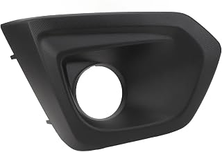 CRRYUQWWM Cubremarco Faro Antiniebra Cubierta De Luz Antiniebla Negra Resistente For Parachoques Delantero Bisel De Repuesto para Subaru para Impreza 2012-2014 Color Negro(Lado Derecho)