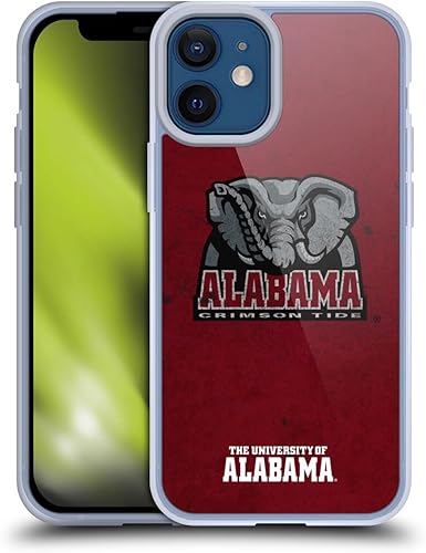Miniatura 415 de Head Case Designs Funda de gel con logotipo oficial de la Universidad de Alabama UA [protección de grado militar] compatible con Apple iPhone 11